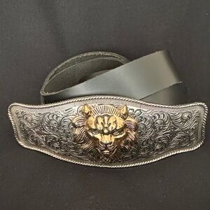 LION Classico Italia Leather Belt